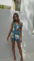 Cairo Shorts - Blue Orchid