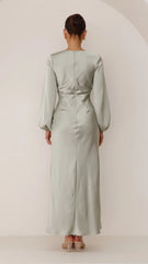 Brigitte Maxi Dress - Olive