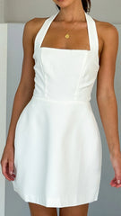 Mady Mini Dress - White
