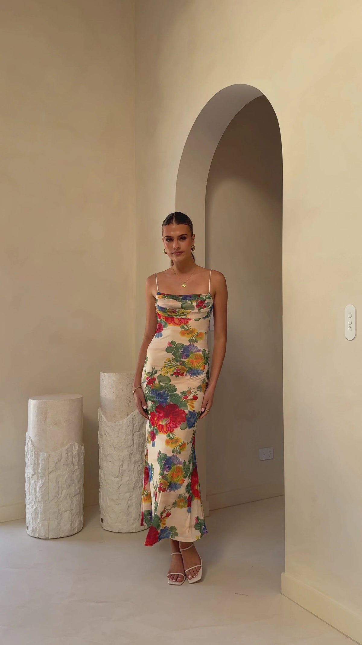 Tamera Maxi Dress- Floral