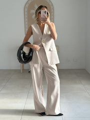 Alina Vest - Beige